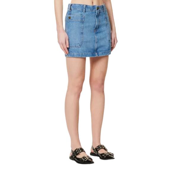 NWT - FRAME Sonata Jean Skirt - Size 26 - Picture 5 of 13